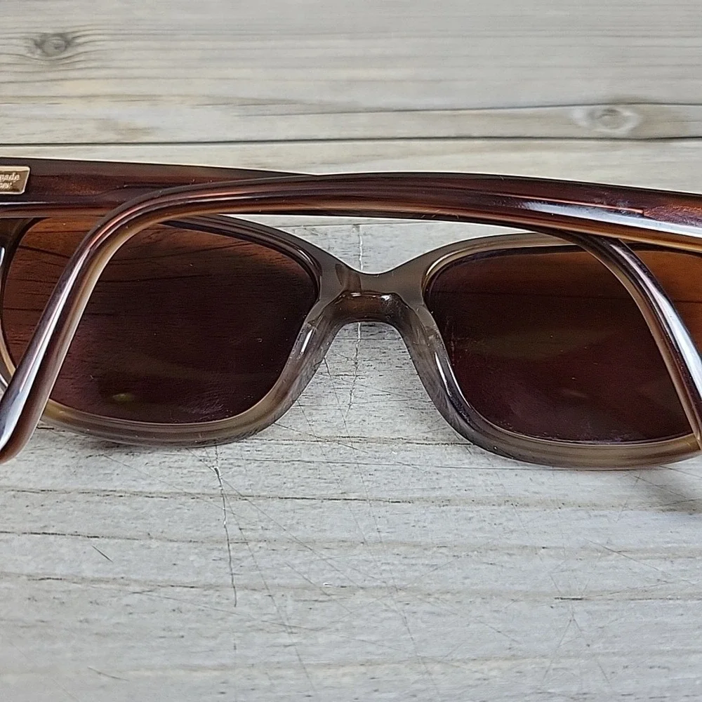Kate Spade LINA OX25 Eyeglasses Brown Grain 50-17-135 Flex Hinges Frames‎ Only